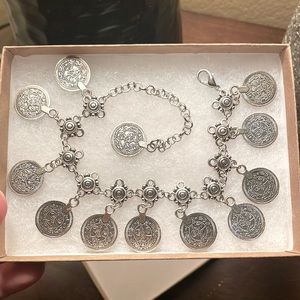 Coin anklet